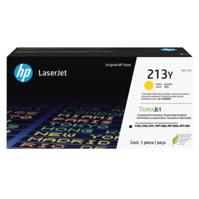 Toner Oryginalny HP 213Y (W2132Y) (Żółty)